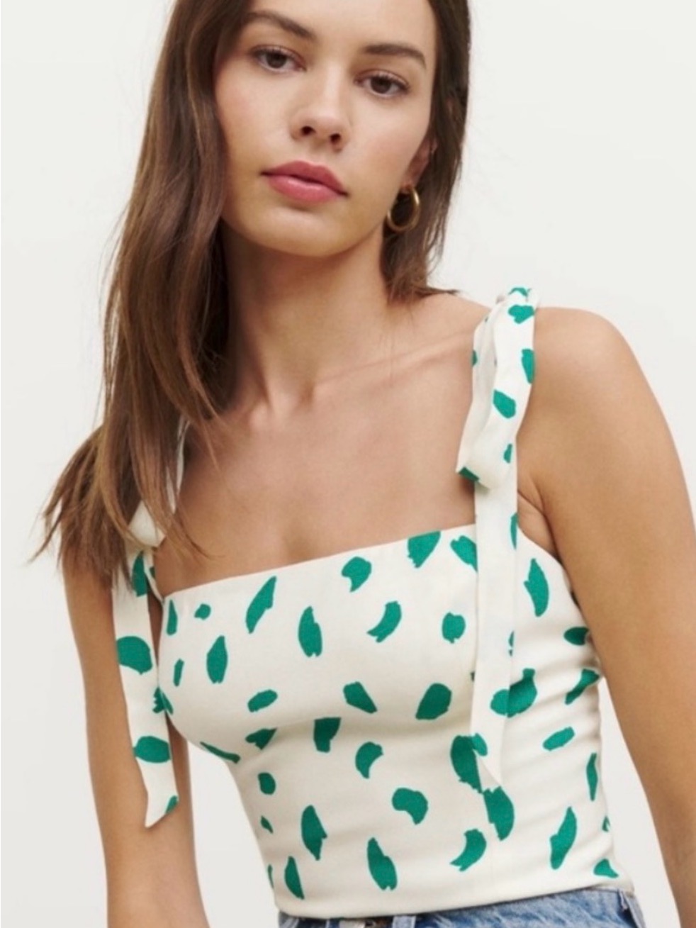 Reformation Ellora Tie Tank